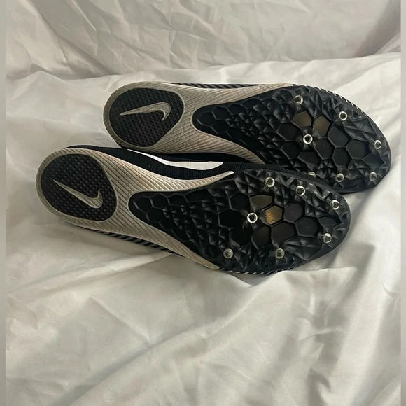 Nike Zoom Rival M Multi-Event Track Field Spikes, Size 8 Black/Gray/ White Run - Picture 12 of 13